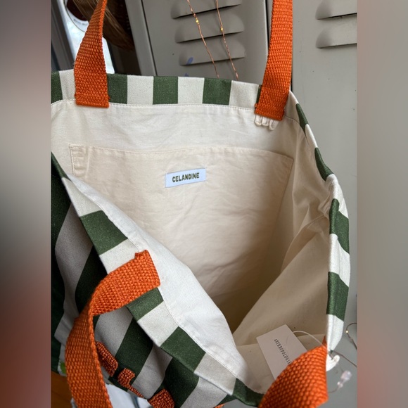 Printed Beaded Canvas Tote Bag (See photos/Description) - Picture 16 of 16